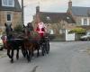 Wegen des Sturms von Darragh verschiebt der Weihnachtsmann seinen Besuch in dieser Stadt im Cotentin