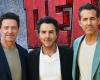 Ryan Reynolds, Hugh Jackman und Shawn Levy planen eine Wiedervereinigung für einen Boyband-Film