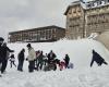 Saint-Gaudens. Erster Skitag in Luchon Superbagnères