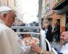 VIDEO. Als Papst Franziskus in Ajaccio eine Pizza segnete