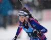 Frustrierender vierter Platz für Jeanne Richard beim Massenstart von Grand-Bornand