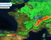 Météo-France versetzt 6 Departements in Alarmbereitschaft. Unsere Karten bestätigen Sturm und Schnee!