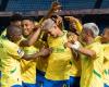 Die Delegation der Mamelodi Sundowns trifft in Casablanca ein