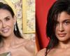 Demi Moore wurde dafür kritisiert, dass sie Kylie Jenner bei den Golden Globes „offensichtlich ignoriert“ hatte