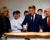 Die appetitlichen Bilder der Galette des Rois im Élysée, geschnitten von Emmanuel Macron