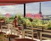 Fuga Monceau, mediterranes Restaurant und Dachterrasse mit Panoramablick, aber nicht nur …