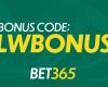 Bet365-Bonuscode „LWBONUS“ 1.000 $ Erstwette oder 150 $ Bonus-NFL-Wildcard-Wochenende