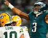 Green Bay Packers 10-22 Philadelphia Eagles: Jordan Love wirft drei Interceptions beim Playoff-Aus der Packers | NFL-Nachrichten