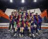 Erster Pokal für 13 Spieler des FC Barcelona