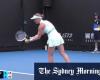 Suzan Lamens gegen Belinda Bencic