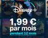 Disney+ kostet während des Ausverkaufs nur 1,99 €/Monat