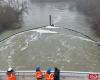 erster Test für das Rückhaltebecken, das die Überschwemmung der Seine in Paris begrenzen soll