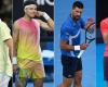 Australian Open, das Halbfinale der Herrenauslosung