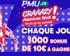 Während der Prix d’Amérique Madness Week gibt es jeden Tag 10.000 € zu gewinnen