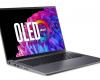 Umsatz 1599 € Acer Swift X Swift Ultra SFX14-72G-75KD, PC Laptop Multimedia Gamer High Fidelity OLED 2,8K einfach zu transportieren 8H Core Ultra 7H RTX 4050