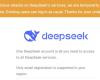 Deepseek AI behaupten, Dienste stehen vor “groß angelegten böswilligen Angriffen”.